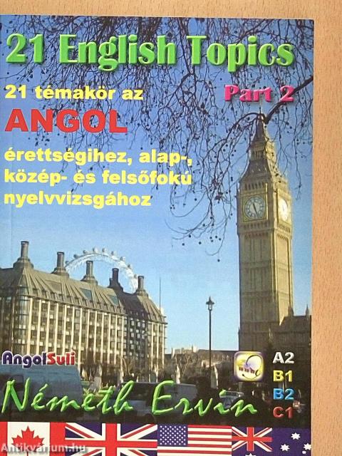 21 English Topics Part 2