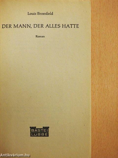 Der Mann, der alles hatte