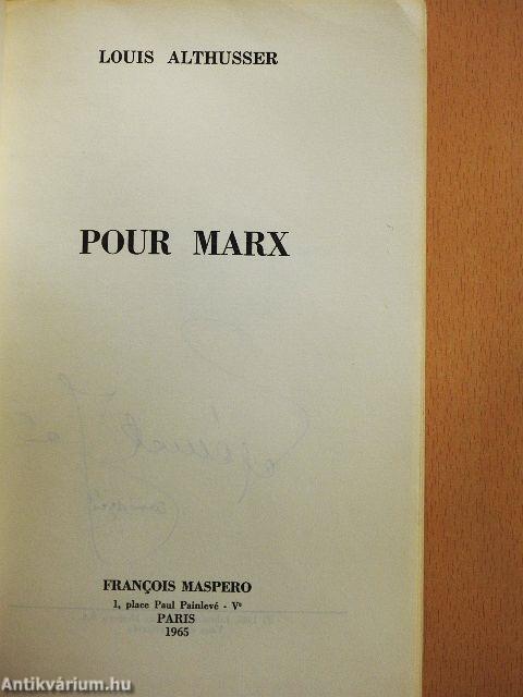 Pour Marx
