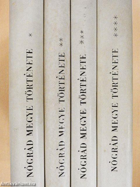 Nógrád megye története I-IV.