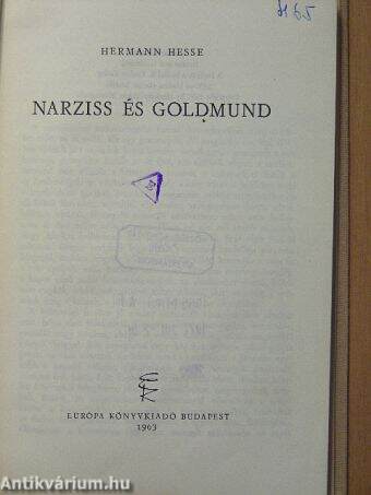 Narziss és Goldmund