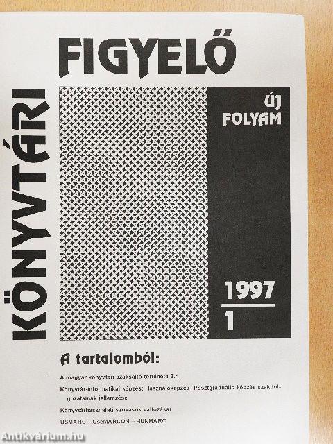 Könyvtári figyelő 1997/1.