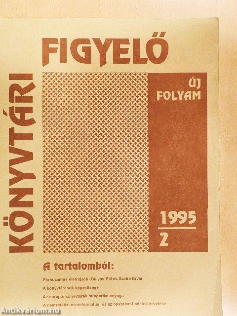 Könyvtári figyelő 1995/2.