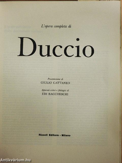 L'opera completa di Duccio