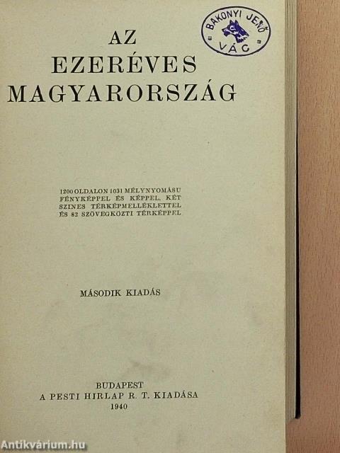 Az ezeréves Magyarország
