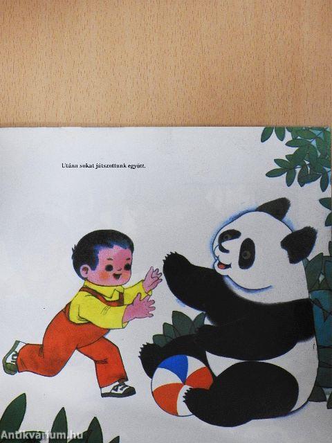 Panda mackó vendégségben
