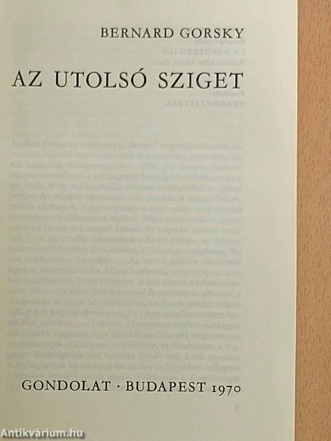 Az utolsó sziget