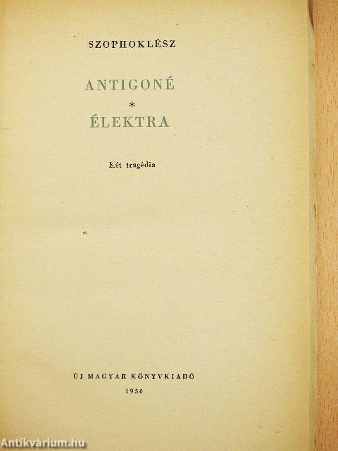 Antigoné/Élektra