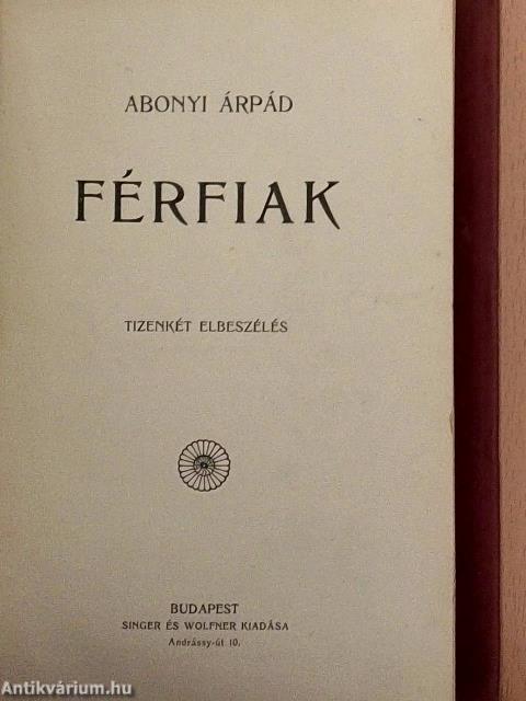 Férfiak