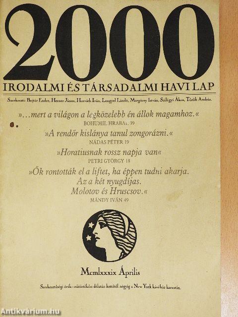 2000 1989. április-december