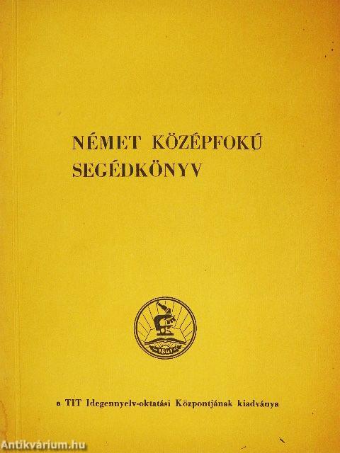Német középfokú segédkönyv
