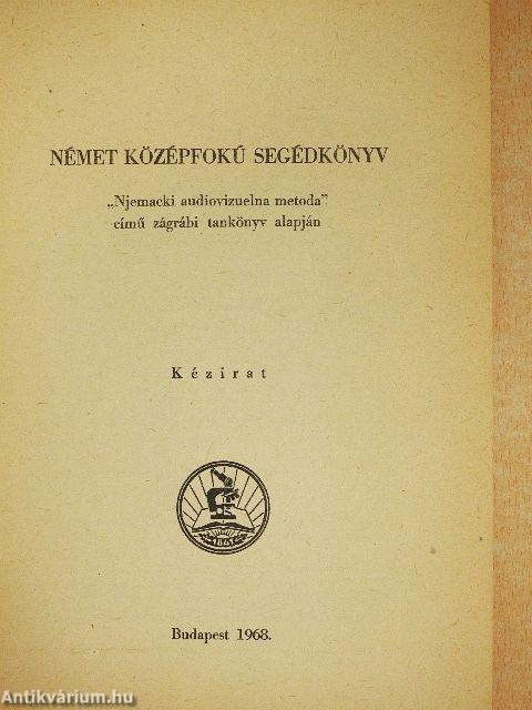 Német középfokú segédkönyv