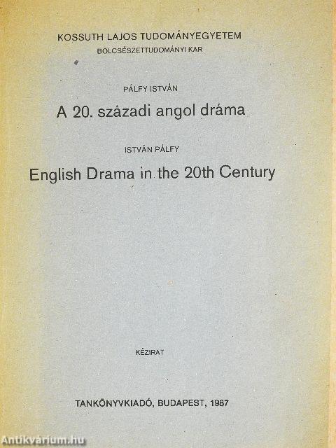 A 20. századi angol dráma