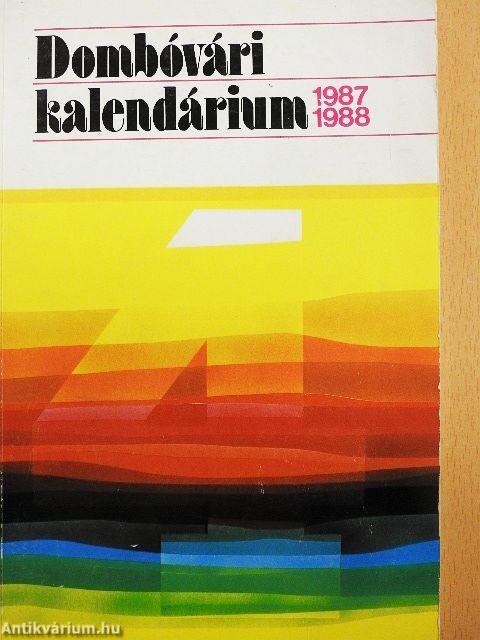 Dombóvári Kalendárium 1987-1988