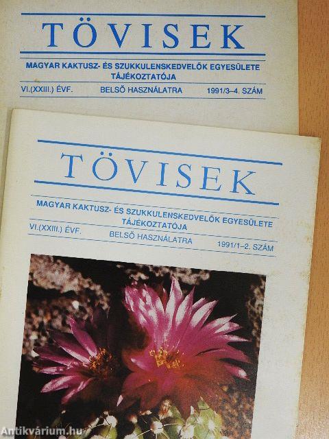 Tövisek 1991/1-4.