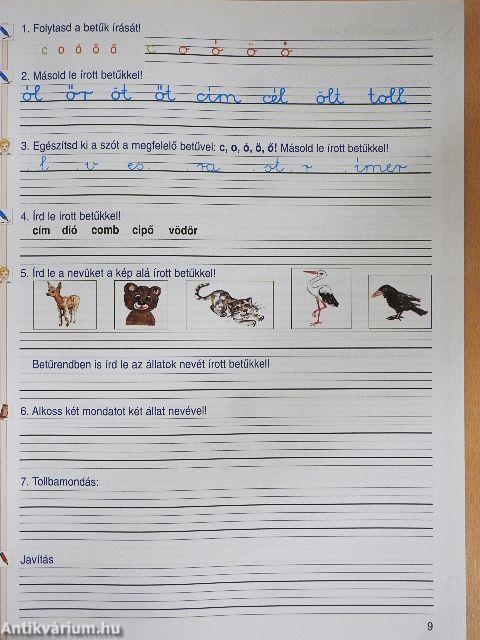 Írás munkafüzet 2.