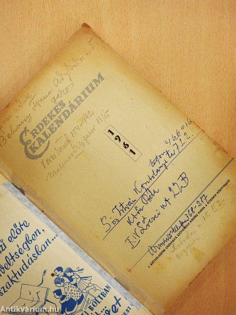 Érdekes Kalendárium 1961