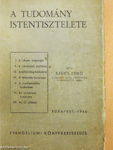 A tudomány istentisztelete