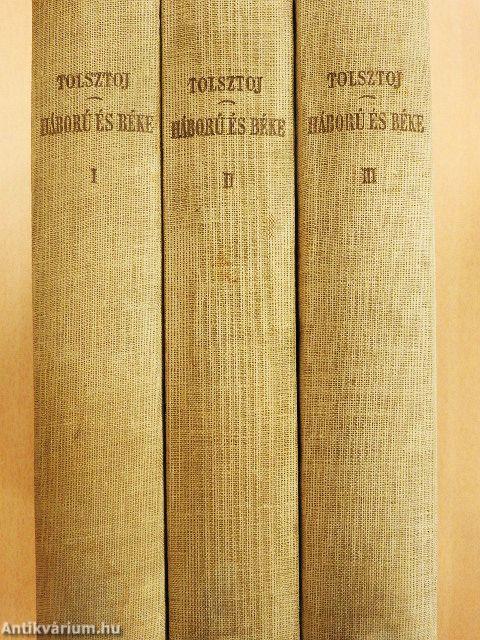 Háború és béke I-III.