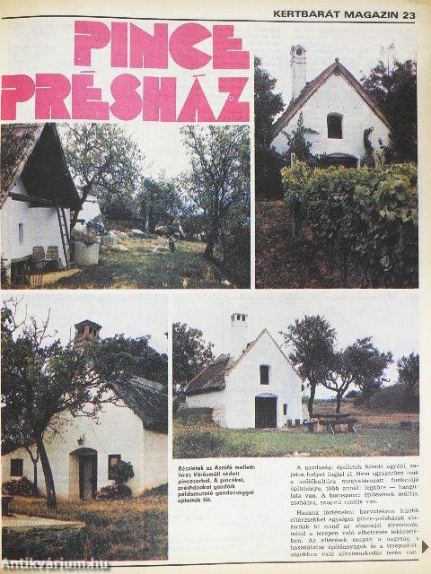 Kertbarát Magazin 1981. nyár