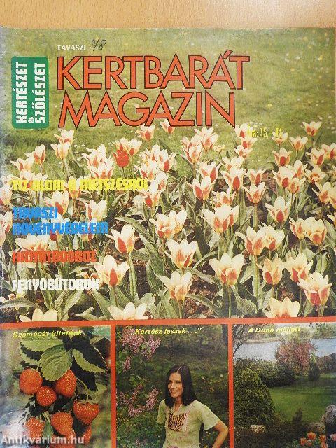Kertbarát magazin 1978. március
