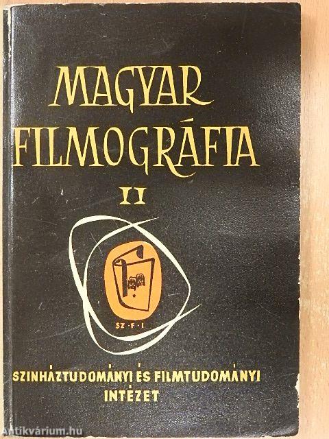 Magyar filmográfia II.