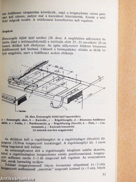 Bádogos munkák és tetőfedések