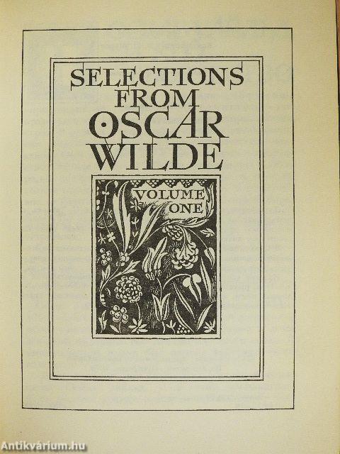 Selections from Oscar Wilde I-II.