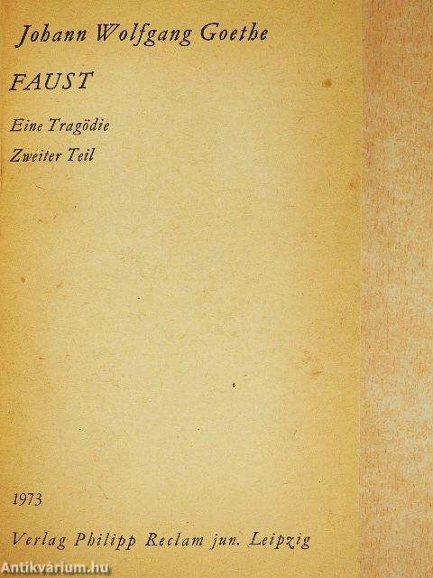 Faust II.