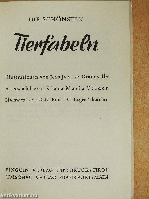 Die Schönsten Tierfabeln