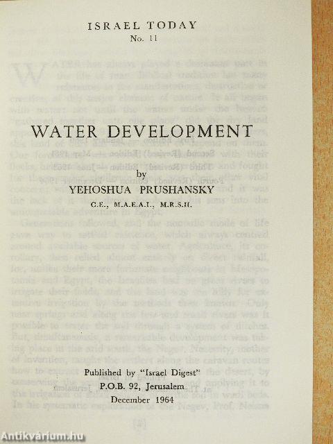 Water Development