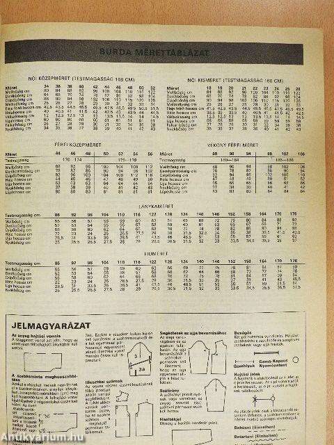 Burda Moden 1989. augusztus