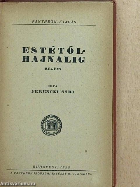 Estétől-hajnalig