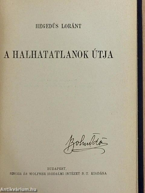 A halhatatlanok útja