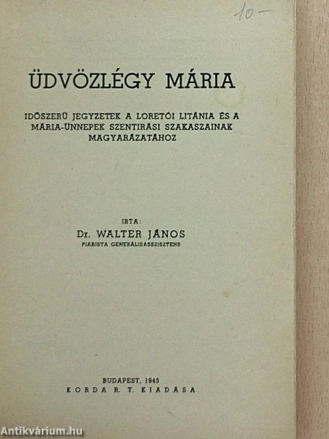 Üdvözlégy Mária