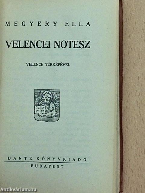 Velencei notesz
