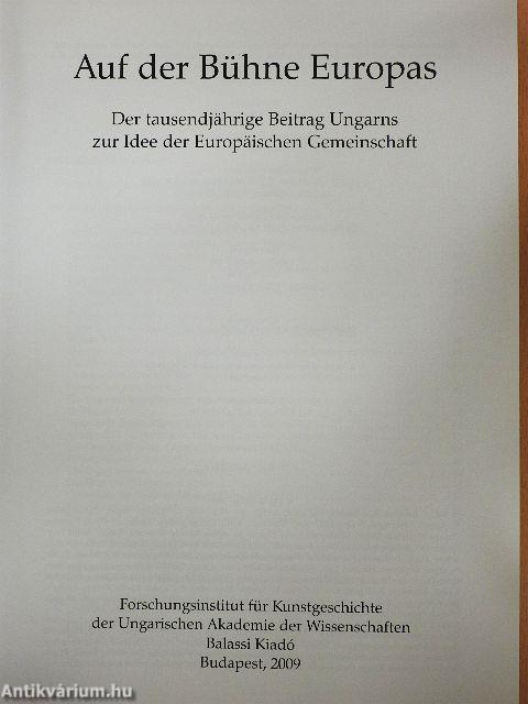 Auf der Bühne Europas