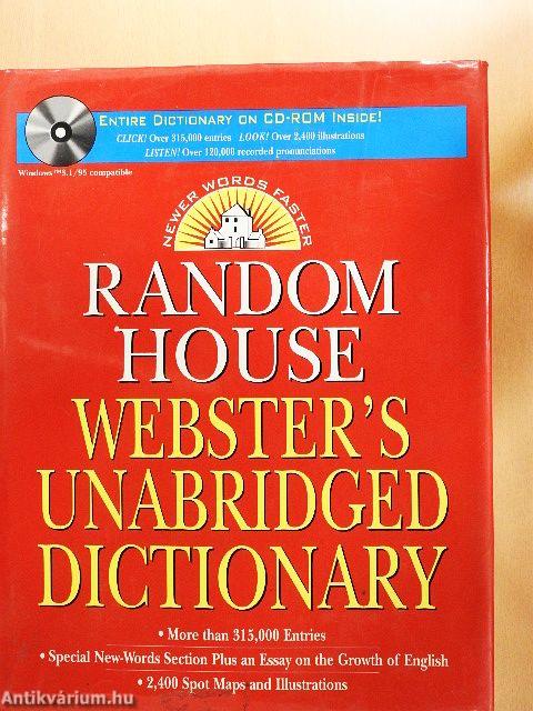 Random House Webster's Unabridged Dictionary