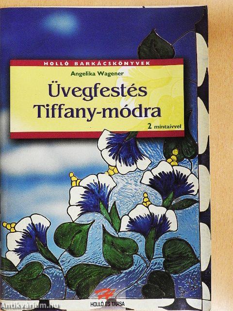 Üvegfestés Tiffany-módra