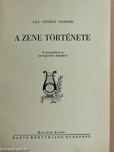 A zene története