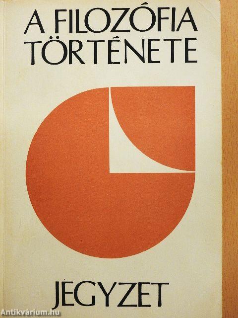 A filozófia története