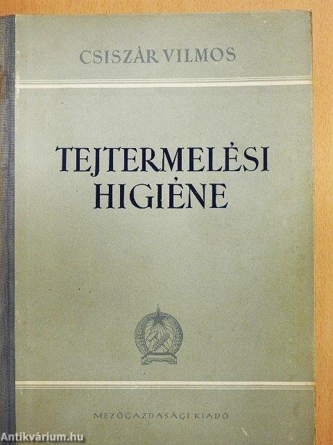 Tejtermelési higiéne