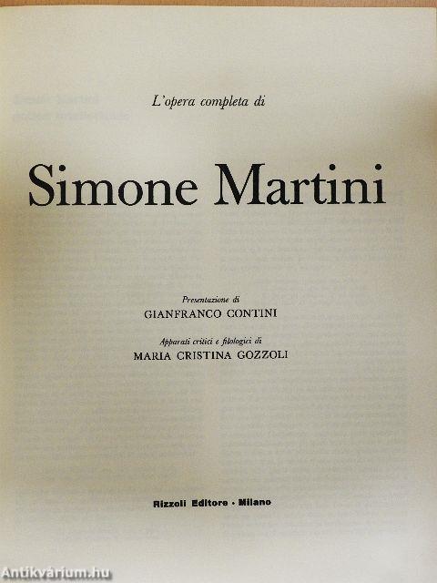 L'opera completa di Simone Martini
