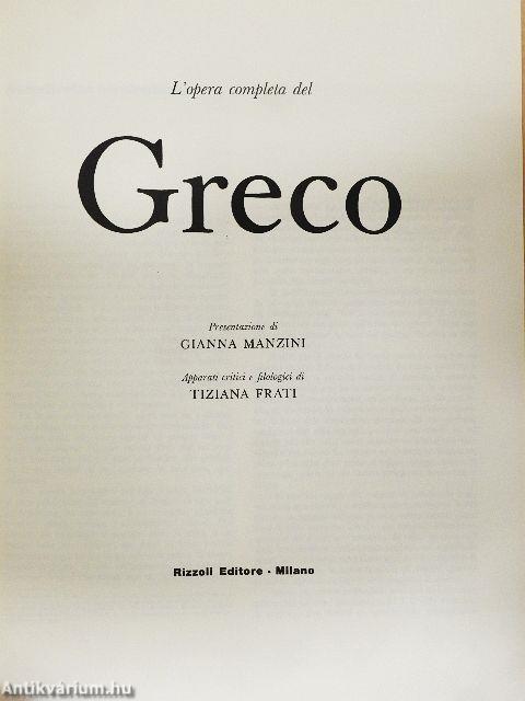L'opera completa del Greco