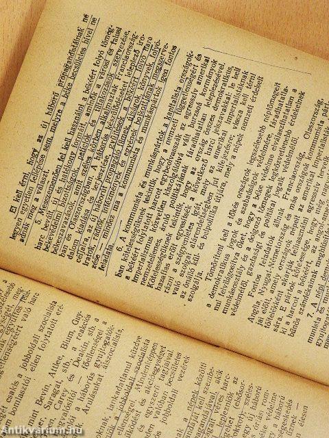 Közlemény a Kommunista és Munkáspártok Tájékoztató Irodájának értekezletéről