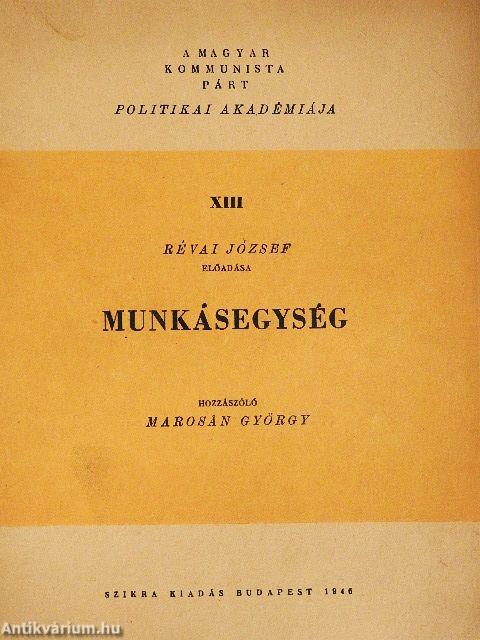 Munkásegység