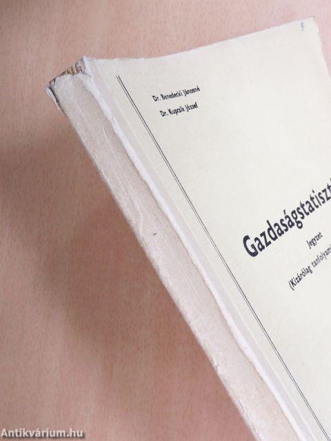 Gazdaságstatisztika