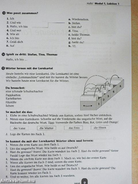 Wir 1. Munkafüzet - CD-vel