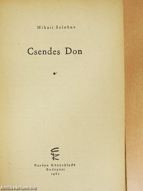 Csendes Don I-III.