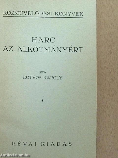Harc az alkotmányért